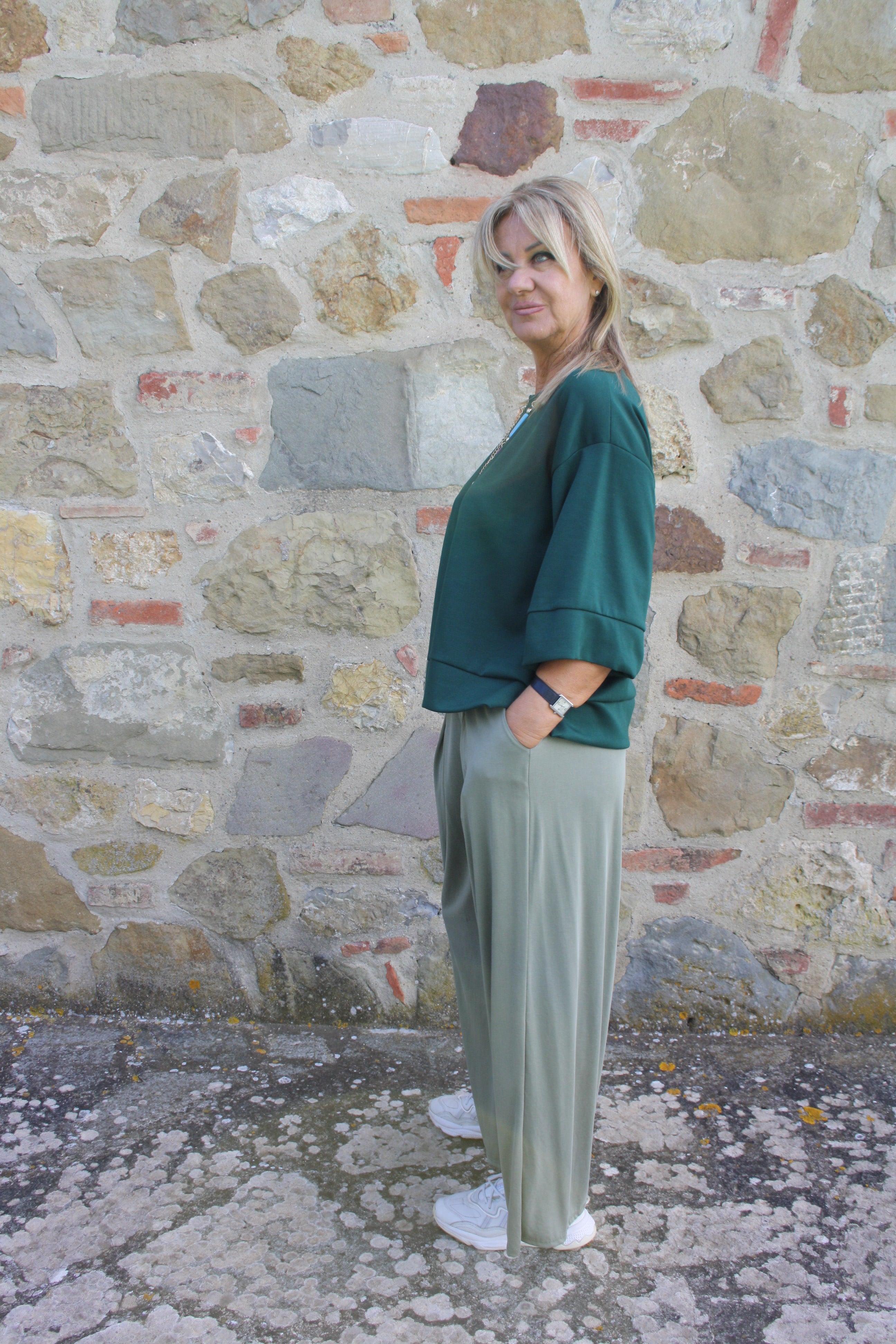 MAGLIA OVER CON COLLANA