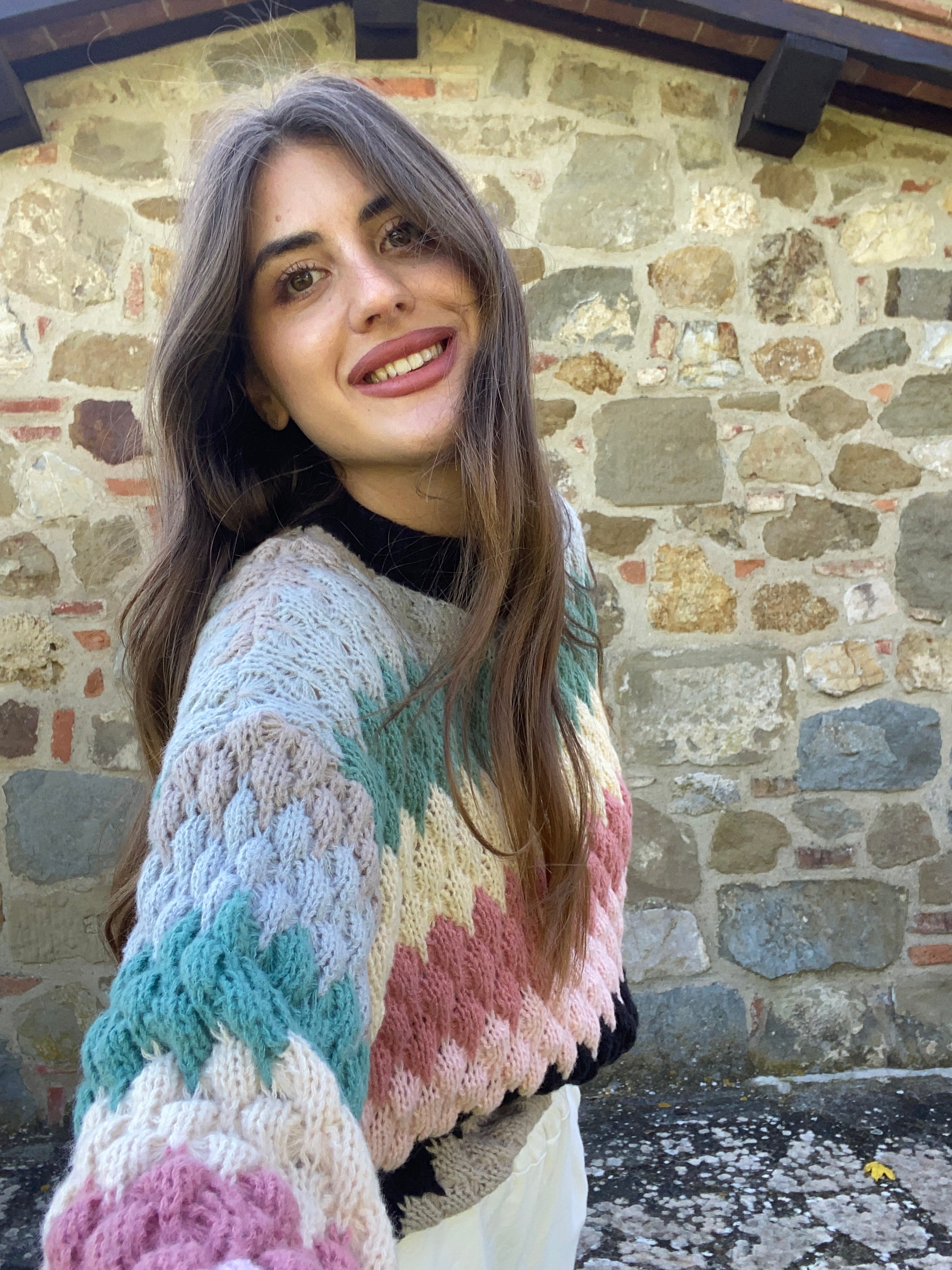 MAGLIONE MULTICOLOR